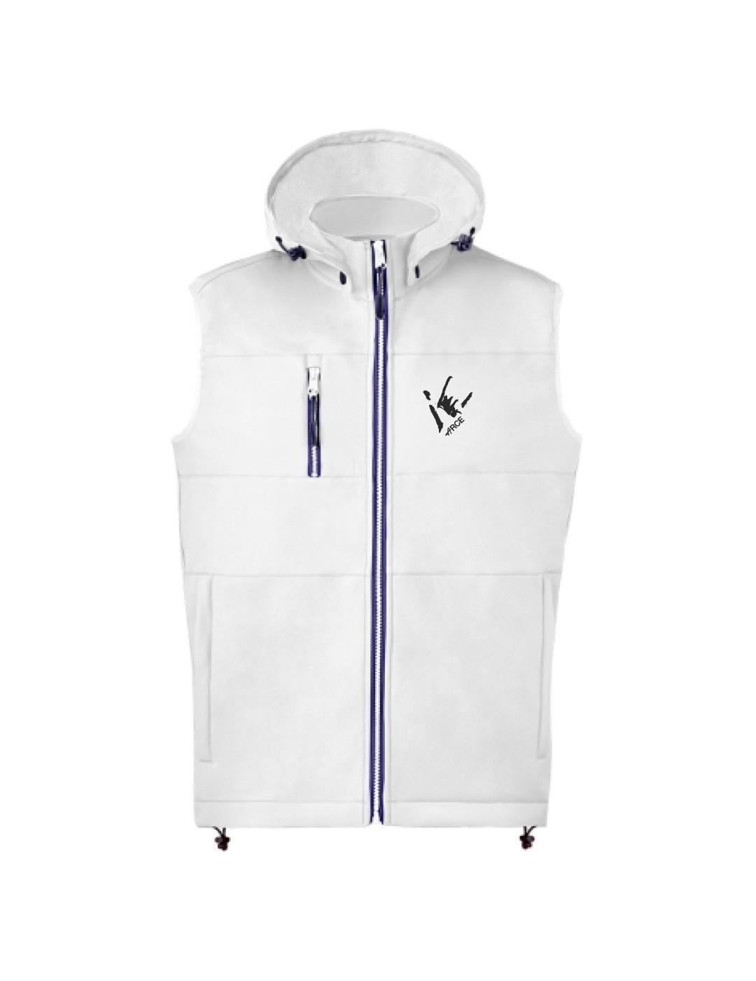 CHALECO GALIZA MANDA PUTA BLANCO