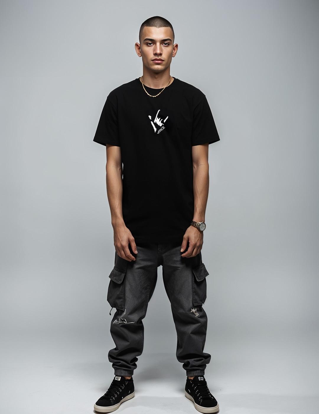 Camiseta negra unisex Si No Vas Cumplir  | Arce Perro Viejo